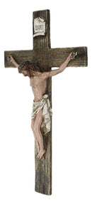 Passion of Jesus Christ Death at Calvary Crucifix Catholic INRI Wall Cross Decor