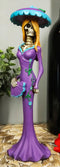 Ebros Steampunk Aristocrat Lady In Purple Skeleton Statue Day Of The Dead Baroness