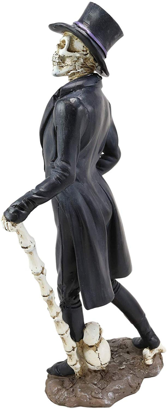 Ebros Skeleton Gentleman Groom in Steampunk Tuxedo and Top Hat Figurine 13"H