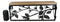 Western Rustic Forest Woodlands Pinecones Metal Cutout Wall Hanging Wood Shelf