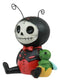 Furry Bones Dots Ladybug In Tuxedo Red Polkadots Skeleton Figurine Furrybones