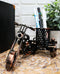 Classic Chopper Bike Motorcycle Metal Desktop Stationery Holder Organizer