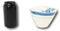 Nautical Blue And White Seahorse Cereal Small Rice Soup Ceramic Bowls Pack Of 2