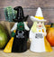 Good And Bad Elphaba Glinda Witches Carrying Broomsticks Salt And Pepper Shakers