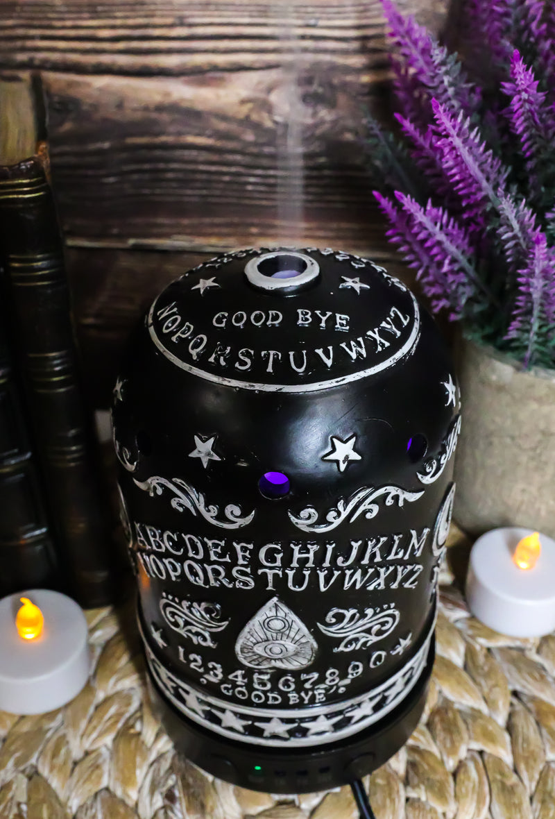 Wicca Occult Ouija Spirit Board Planchette Evil Eye Colorful LED Oil Diffuser