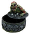 Ebros Gift Zombie Crawling Out Of Grave Decorative Jewelry Box Figurine 4.5"H