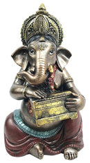 Ebros Gifts Celebration Ganesha Playing Musical Instruments Statue Set of Four