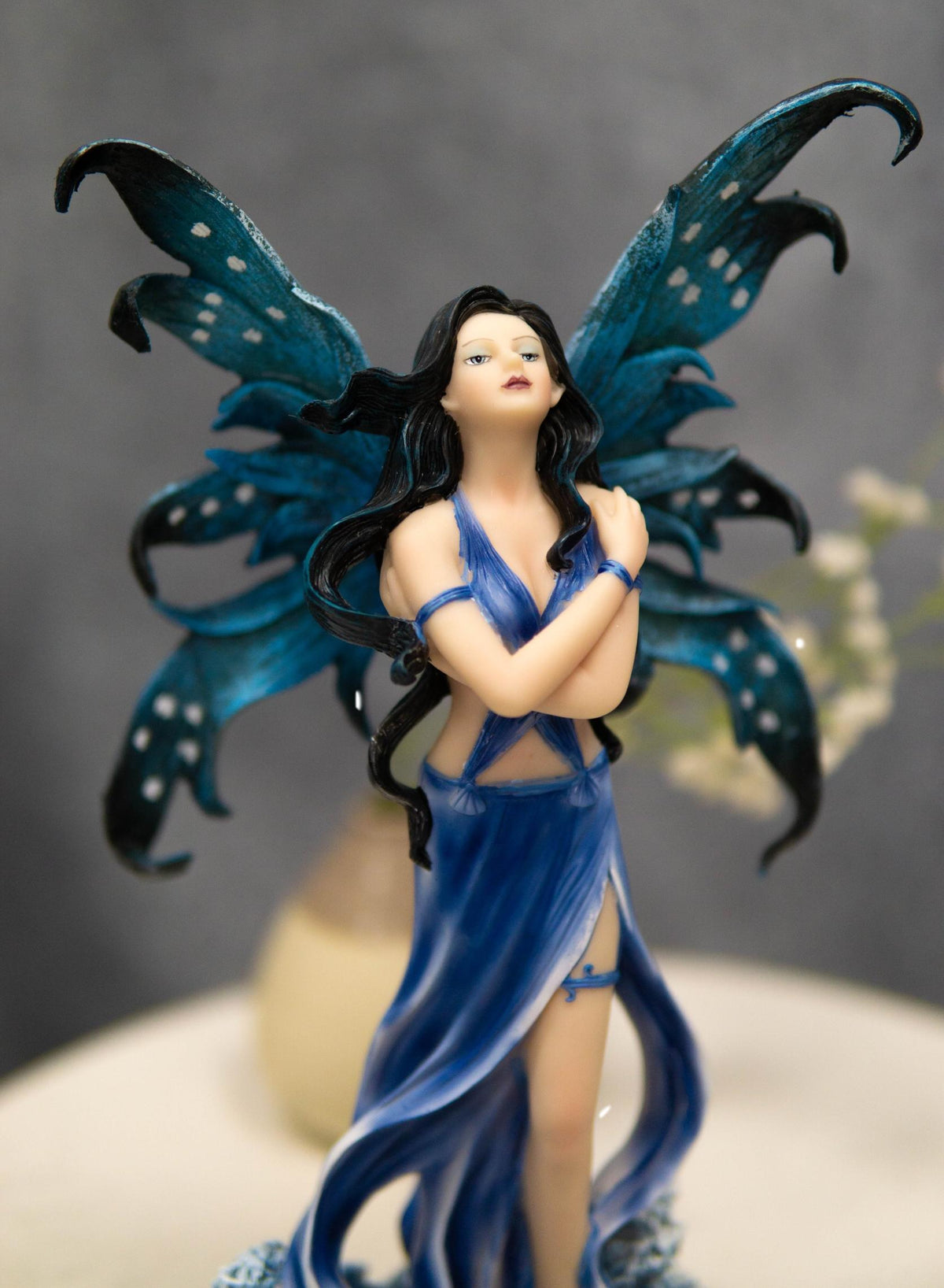 Ebros Water Elemental Fairy Goddess Statue 12"Tall Ocean Aphrodite Fairy Rising Over Waves Figurine - Ebros Gift