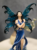 Ebros Water Elemental Fairy Goddess Statue 12"Tall Ocean Aphrodite Fairy Rising Over Waves Figurine