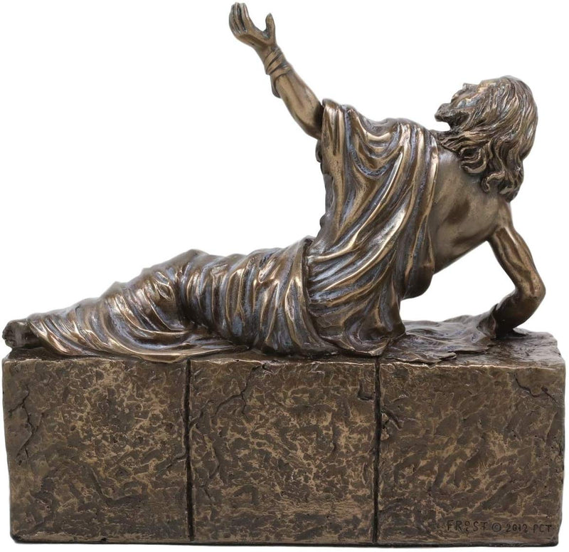 Ebros The Anastasis Resurrection of Jesus As He Awakens in The Tomb Statue 7"W