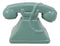 Vintage Nostalgia Teal Rotary Telephone 7"L Money Coin Piggy Bank Decor