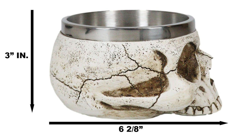 Metaphysical Positive Energy Wicca Spiritual Divinity Skull Smudge Smudging Bowl