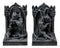 Medieval Age Gothic Sculptural The Thinker Gargoyle Bookends Figurine Set 6.25"H