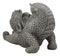 Ebros Garden Dragon Morning Greeting Stretch Statue 11.75" Long Cute Baby Dragonling Wyrmling Faux Stone Resin Finish Figurine Fantasy Dragons Home Decor