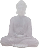 Ebros Feng Shui Acrylic Buddha Shakyamuni Sitting in Meditation Statue 11.5" H