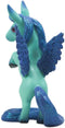 Ebros Fantasy Fairy Tale Pegasus Horse Figurine Shelf Decor (Turquoise Aries)