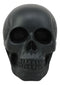 Ebros Charcoal Black Voodoo Skull Statue Cranium Decor Figurine Collectible