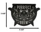 Set Of 4 Wicca Occult Purrfect Brew Cat Pentagram Cauldron Ceramic Cork Coasters