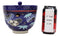 Ebros Udon Noodles & Tentsuyu Dipping Sauce 6"D Bowl & Choptick Set (Midinight)