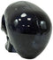 Ebros Black Translucent Jointed Cranium Skull Statue with Removable Jaw Bone