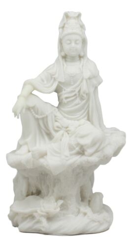 The Water And Moon Goddess Kuan Yin Bodhisattva Statue Immortal Deity Of Mercy
