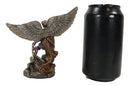 Small Guido Reni Saint Michael The Archangel Trampling On The Devil Figurine