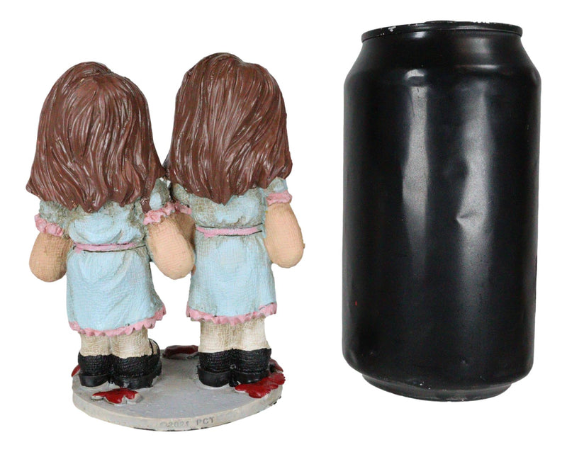 Halloween Pinheadz The Shining Grady Twins Monster With Voodoo Stitches Figurine