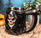 Skeleton Ghost Grim Reaper With Scythe Death Tankard Coffee Beer Mug Cup Death