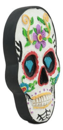 White Day of The Dead Sugar Skull Magnetic Bottle Opener Refrigerator Gadget