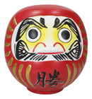 Japanese Traditional Zen Buddhism Daruma Dharma Doll Figurine Good Luck Talisman