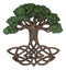 Celtic Tree of Life Yggdrasil With Knotwork Roots Decorative Wall Plaque Decor