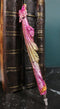 Pack Of 6 Fire Ink Glittered Metallic Pink And Gold Spirit Dragon Pen Figurines