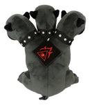 Ebros Greek Mythology Hades Underworld Cerberus Hydra Dogs Luxe Soft Plush Toy Doll