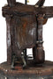 Western Cowboy Faux Tooled Leather Horse Saddle Conchos Buckles Table Lamp Decor