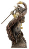 Ebros Gift Egyptian Horus Ra Rising with Fire Cobra Statue Figurine