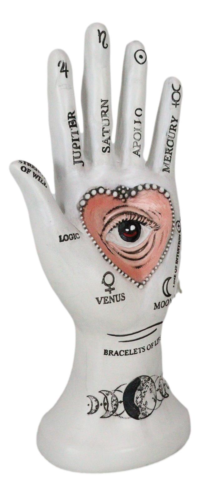 Chirology Greek Gods and Goddesses Eye of Providence Heart Palmistry Hand Palm