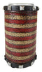Ebros Pack of 2 Patriotic Betsy Ross American Flag Decorative Candle Holder
