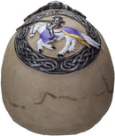 Ebros Knights of The Round Table King Arthur Skulls Sir Lamorak Skull Figurine