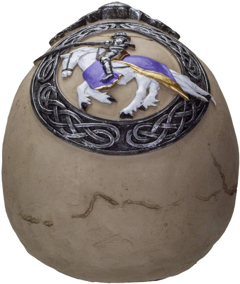 Ebros Knights of The Round Table King Arthur Skulls Sir Lamorak Skull Figurine