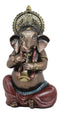 Ebros Gifts Celebration Ganesha Playing Musical Instruments Statue Set of Four