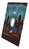 Pack of 2 Southwestern Desert Cactus Single Toggle Switch Wall Electrical Plate