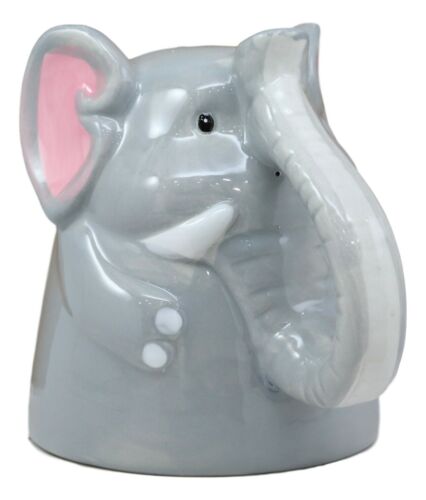 Topsy Turvy Ceramic Safari Jumbo Elephant Coffee Tea Mug Drink Cup 11oz Decor