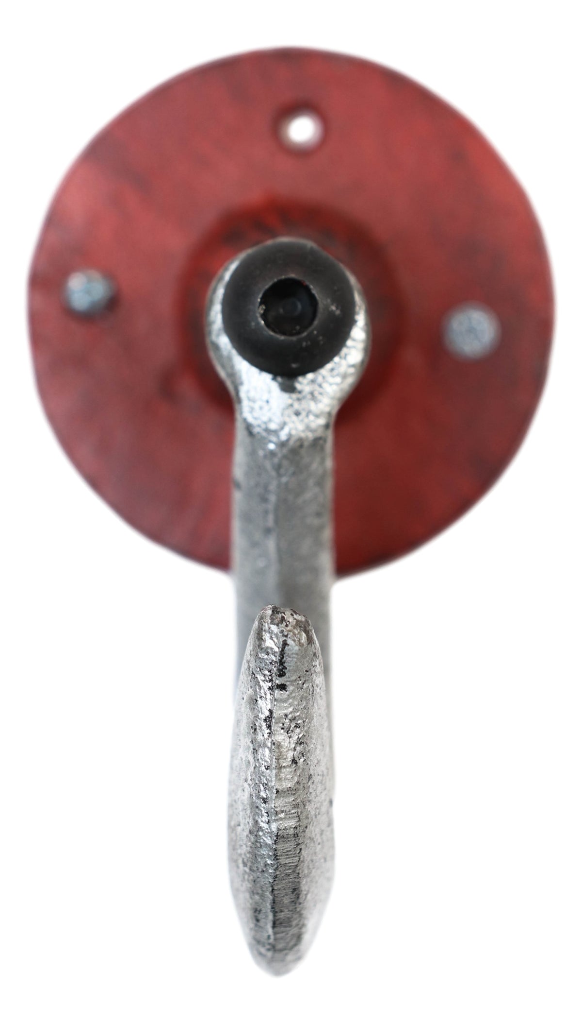 Cast Iron Decorative Tow Style Farmhouse Red Swivel Coat Hat Hook Wall Hanger