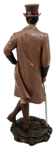 Steampunk Skeleton Costume Gentleman Figurine 8.75"H Detective Inspector Gadget