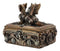 Ebros Bronzed Steampunk Cyborg Dragon Jewelry Box Figurine 9.5"L Robotic Serpentine