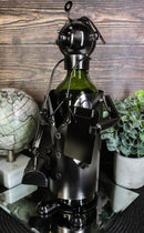 General Doctor Physician On Duty Hand Made Metal Wine Bottle Holder Caddy Decor