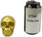 Ebros Pirate's Loot Graveyard Human Skull Head Statue 3.75"L (Metallic Gold)