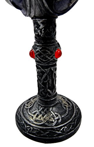 Ebros Gift Vial Of Everlasting Life Rare Unicorn Wine Drink Goblet Chalice Cup 7.5"H - Ebros Gift