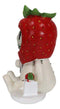 Ebros Furrybones Delicious Dessert Stawberry Shortcake Figurine Small 3"H