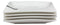 Ebros Pack Of 4 Kitchen And Dining Modern Contemporary Design Porcelain Square Appetizer Plates 8.25"Wide Restaurant Supply Grade Dishwasher And Microwave Safe Perfect For Salad Dessert Hors d'oeuvre